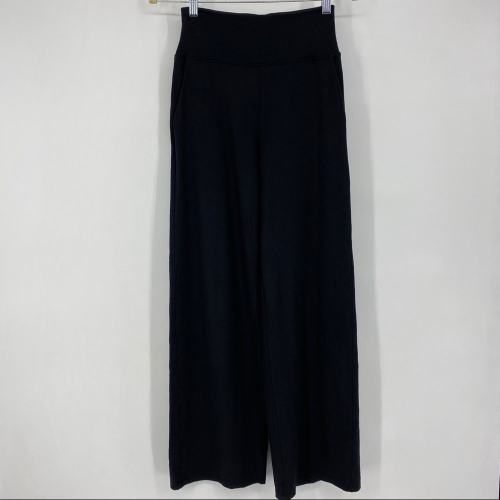 Lululemon Black Wide Leg Align Pants